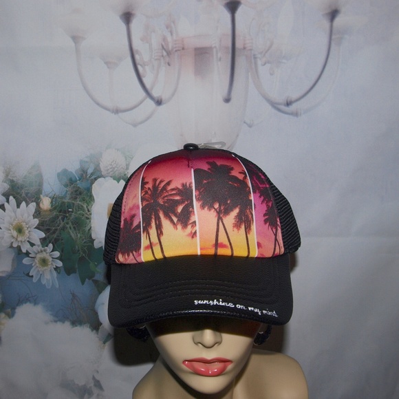 palm tree baseball cap